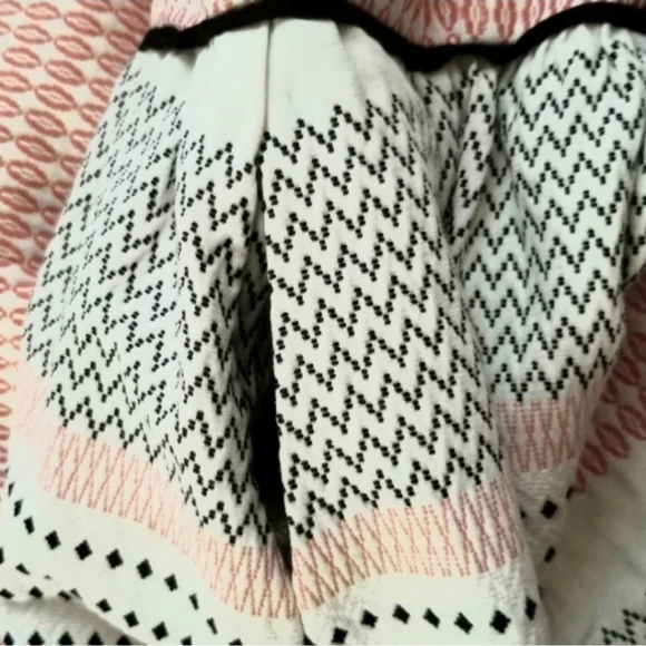 Ella Moss Dress Quilted Strapless with Pockets Pink Size M - Picture 10 of 11